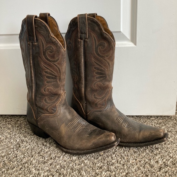 J.B. Dillon 8 1/2 Mexican leather boots - Picture 3 of 5